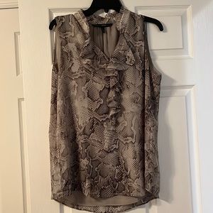 White House black market sleeveless shirt